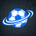 看球宝官方logo，蓝色足球图案搭配白色文字，代表专业体育直播平台